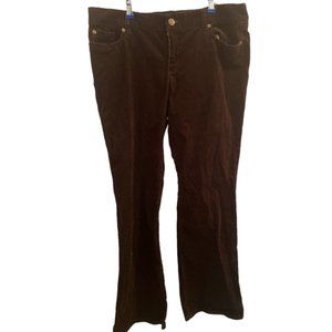 J. Crew Women's Size 16 Brown Corduroy pants career office